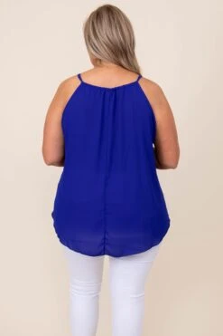 Going Coastal Tank, Royal Blue -Chic Soul Store 2 18Kim 1369