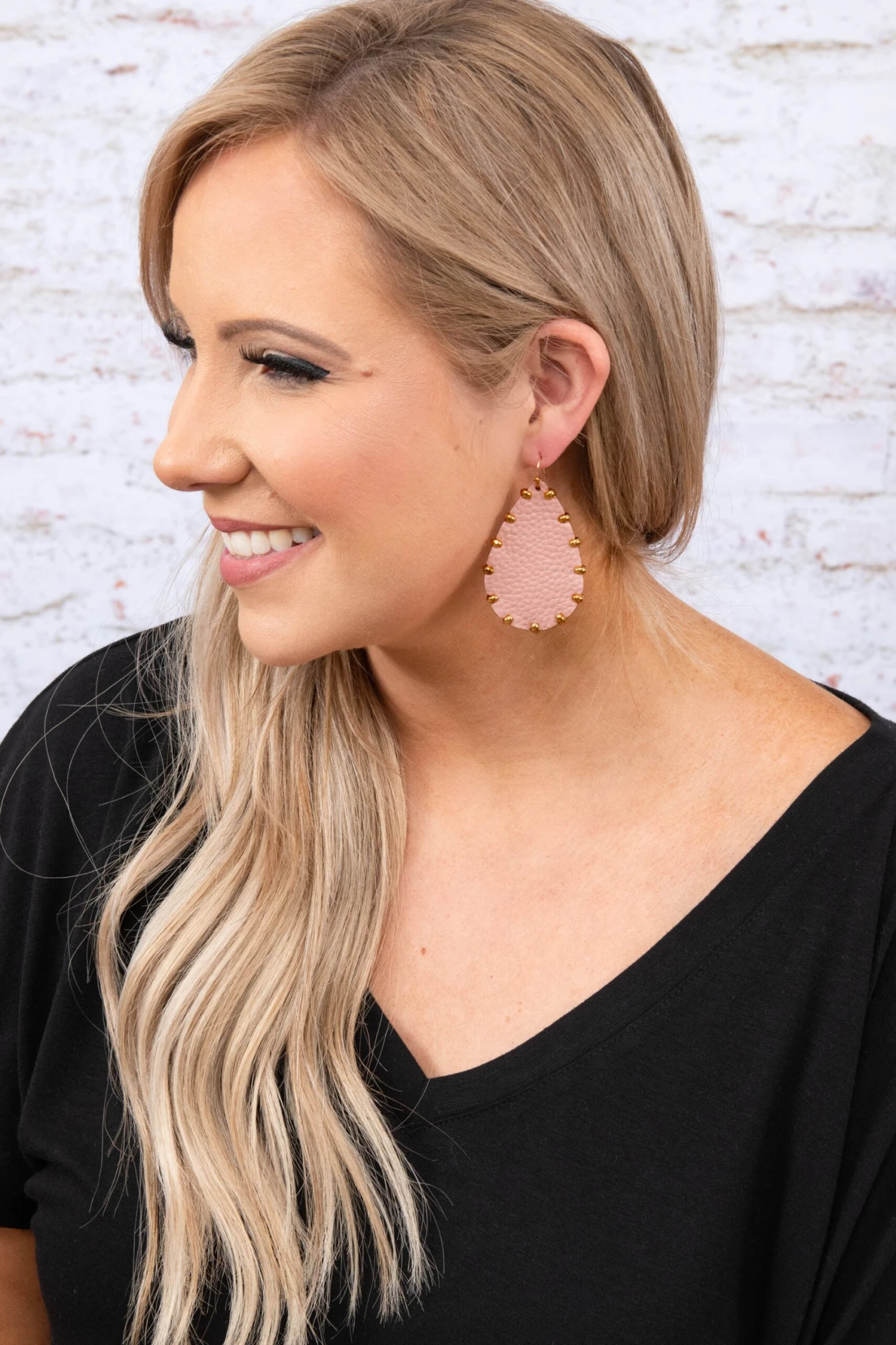 Impeccable Style Earrings, Pink 4 Impeccable Style Earrings, Pink - Image 2