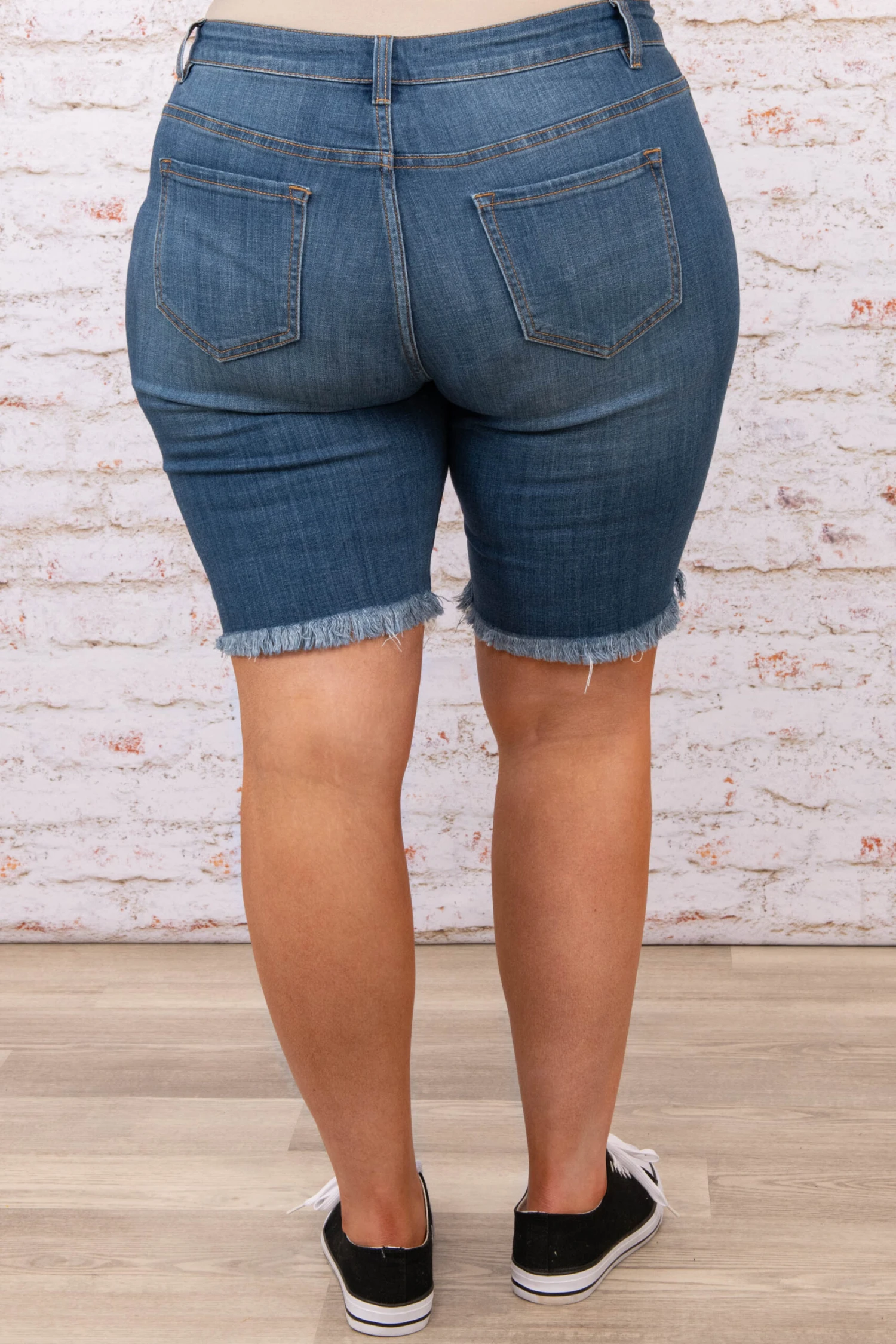 Sunny Day Shorts, Medium Wash 7 Sunny Day Shorts, Medium Wash - Image 5