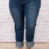Hold Please Boyfriend Jeans, Dark Wash 2 Hold Please Boyfriend Jeans, Dark Wash -Chic Soul Store 2 24Kim 304