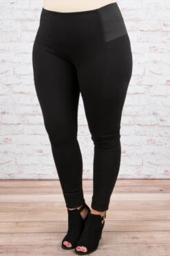 Be Brave Pants, Black 9 Be Brave Pants, Black -Chic Soul Store 20170928 SOL 7684