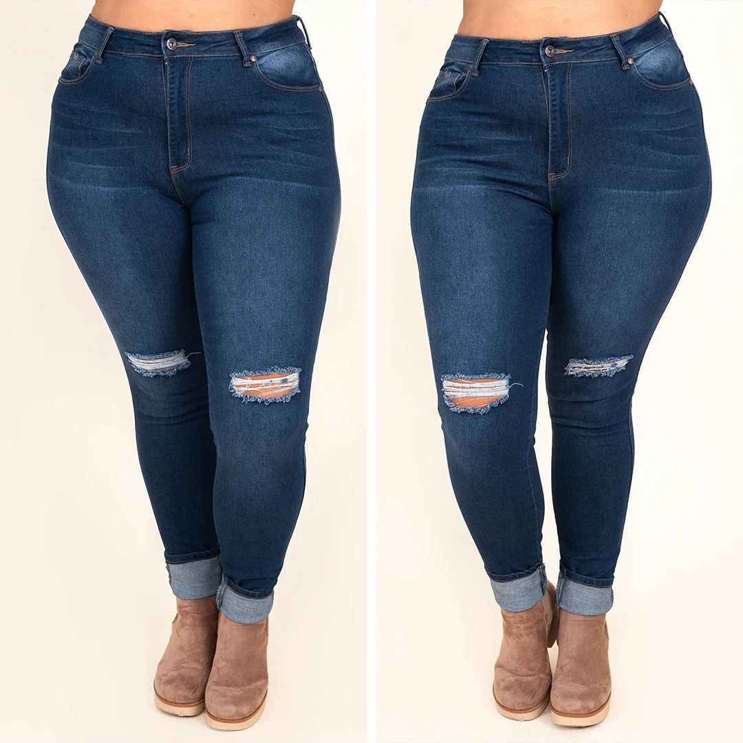 Keep The Confidence Jeans, Dark Wash 8 Keep The Confidence Jeans, Dark Wash - Image 6