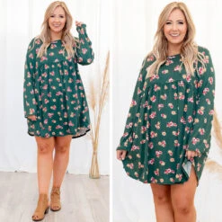 Much To Consider Dress, Hunter Green -Chic Soul Store 20 1a82edbc f6d3 4e32 93c8 d5b2adb33985