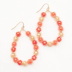 Wishing For Springtime Earrings, Orange Multi -Chic Soul Store 20 1b2412f7 71b6 4067 a5dc 0e79a023fede