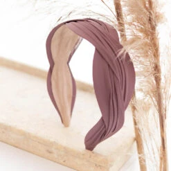 Think A Happy Thought Headband, Mauve -Chic Soul Store 20 ddd62644 8cc3 4186 9c6a 24b7e90eb872