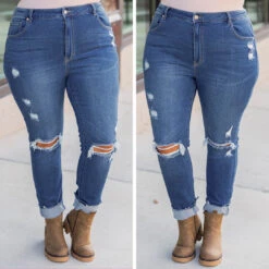 What Can I Say Jeans, Blue -Chic Soul Store 20 ebbdfa86 e313 4468 9c7c af3df63d7e38