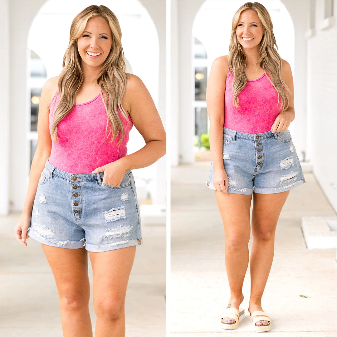 You Look Good Bodysuit, Hot Pink 8 You Look Good Bodysuit, Hot Pink - Image 6