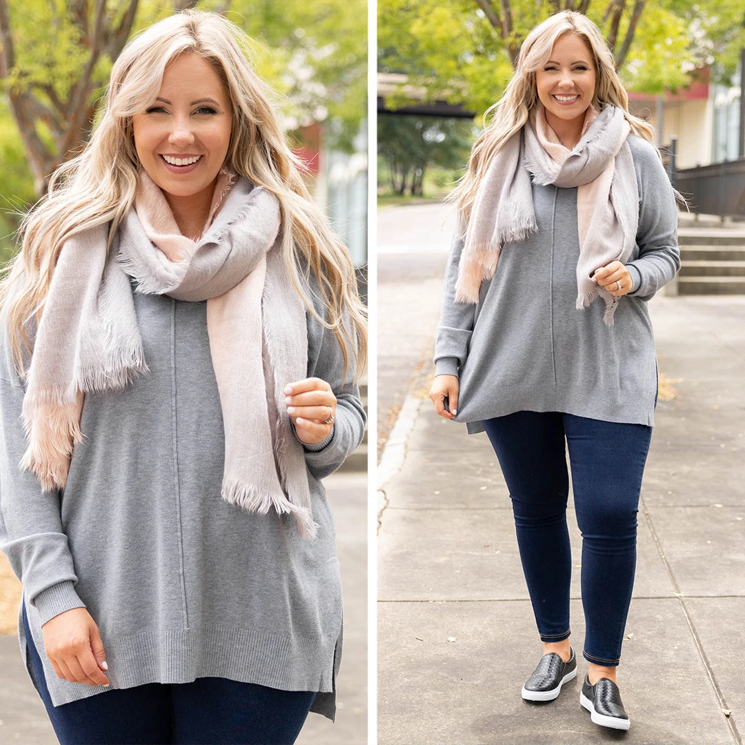 Here Comes The Sunset Scarf, Blush 8 Here Comes The Sunset Scarf, Blush - Image 6