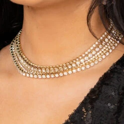 Real Romance Necklace, Gold -Chic Soul Store 24 0c9cf352 4c11 4f98 90d2 2953cdb81f2b