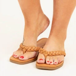 Beach Braid Sandals, New Tan -Chic Soul Store 24 a5f75049 4ed0 46d0 bb4a 5baec5815a20