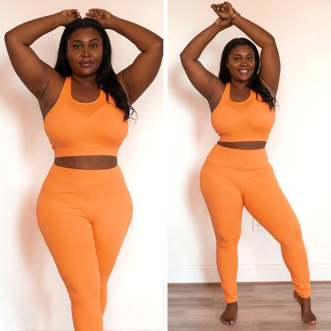 Magnificent Moves Sports Bra, Coral 8 Magnificent Moves Sports Bra, Coral - Image 6