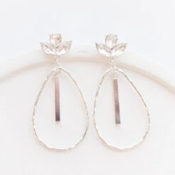 Royal Elegance Earrings, Silver 7 Royal Elegance Earrings, Silver -Chic Soul Store 27 06722414 6eea 4c30 8d4b 279d9f02fbdc