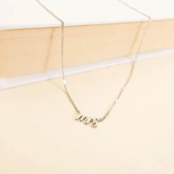 Call Me Mrs Necklace, Silver 7 Call Me Mrs Necklace, Silver -Chic Soul Store 29 5cac0383 e637 445b a03f ba6acd21bfac