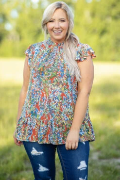 The Real Thing Blouse, Rust