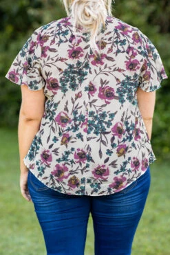 Dreamy Afternoon Blouse, Cream -Chic Soul Store 2C5A8501