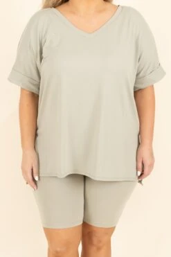 Bare Necessities Set, Light Sage -Chic Soul Store 2U7A0235