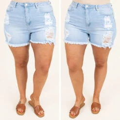 Changing Paths Shorts, Light Wash -Chic Soul Store 2 3d67993f 560a 4380 a33f 72aadc83816d