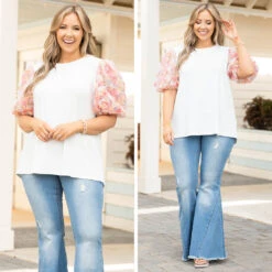 Elegant Moves Top, White -Chic Soul Store 2 4bd34bf1 67a5 4c2c bac7 b35897b56fd6