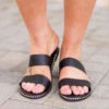 Summer Sippin' Sandals, Black -Chic Soul Store 2 5b97ae8d dc4b 4488 bf63 0df38f24f03a