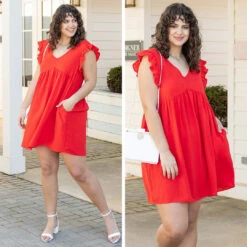 Catch The Sun Dress, Poppy Red 13 Catch The Sun Dress, Poppy Red -Chic Soul Store 2 5f6e6bf3 8d86 4687 a7b9 286465befdcb