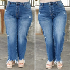 Electric Soul Jeans, Dark Wash -Chic Soul Store 2 73534762 cf56 4e60 ae78 aa498945d6ef