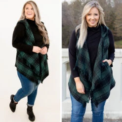 Light The Fireplace Vest, Green -Chic Soul Store 2 abe3dcbe 38d1 4a93 a3d9 9fe61d293903
