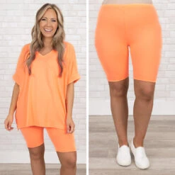 Bare Necessities Set, Neon Coral -Chic Soul Store 2 acd02661 f131 45b3 b658 ccf5d24af8a6