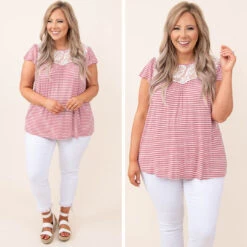 Love At First Glance Top, Mauve -Chic Soul Store 2 b32c8fcb ac4a 48c5 b2cb aeb57d0ea58f