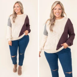 Always Thinking Sweater, Brown -Chic Soul Store 2 c657e1ab 5afe 4705 ac6c 9dbff3d96df8