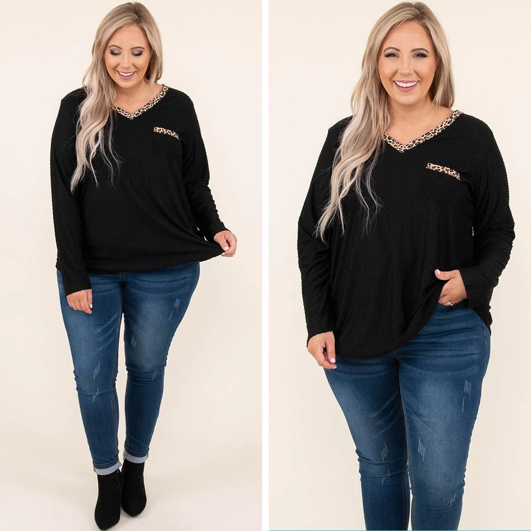 Let's Prowl Around Top, Black 8 Let's Prowl Around Top, Black - Image 6