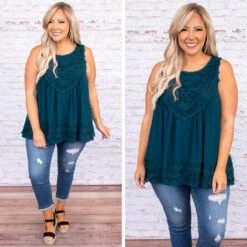 Sweet Charm Tank, Teal -Chic Soul Store 2 d6e19b82 48da 4699 9fc5 887ac8ea62fb