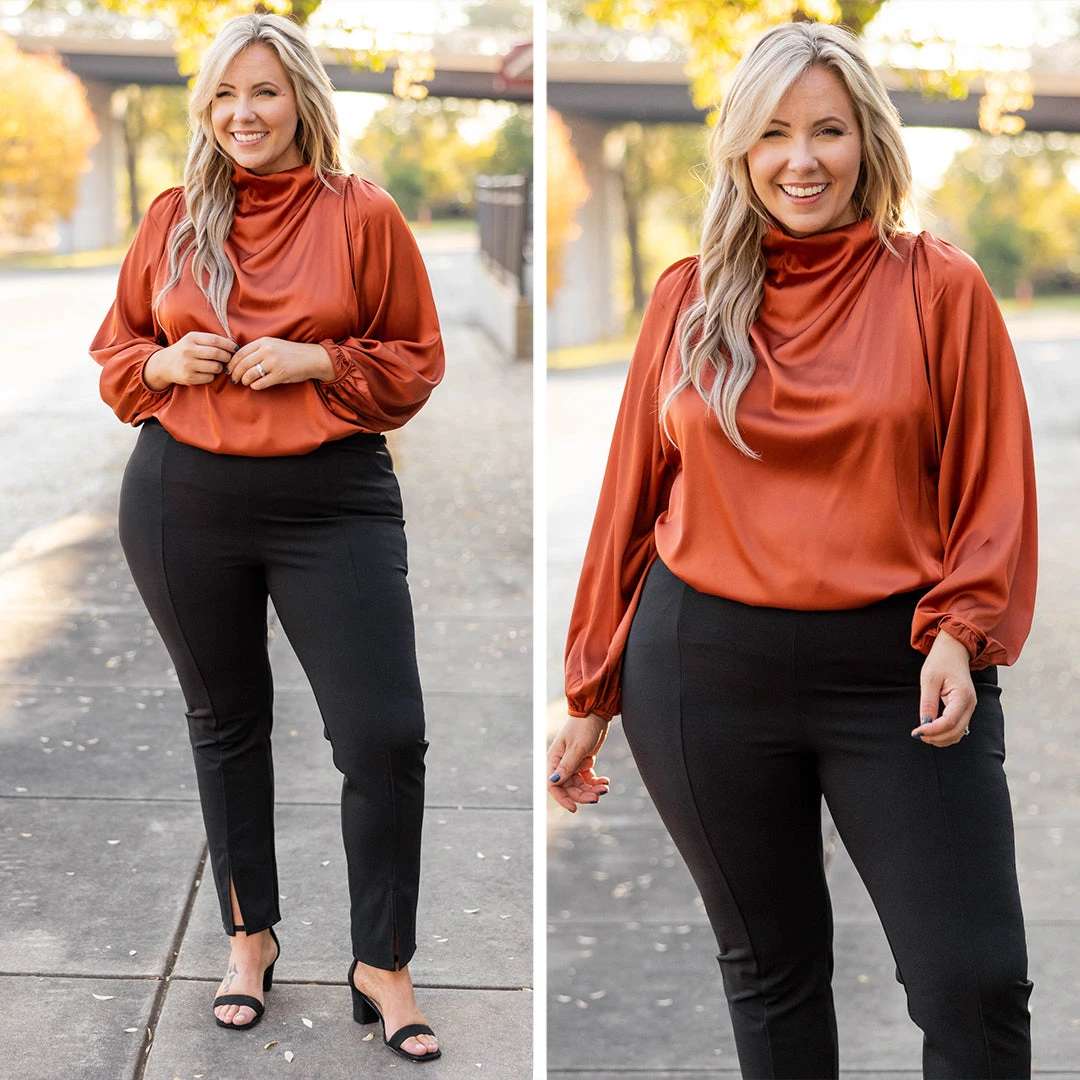 Embrace The Joy Top, Rust 8 Embrace The Joy Top, Rust - Image 6