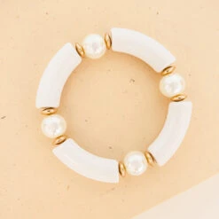 Cloud Hopping Bracelet, White -Chic Soul Store 2 ec6c1c06 b80a 466a 8376 12944d00a3e3