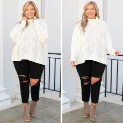 Afternoons At The Library Sweater, White 13 Afternoons At The Library Sweater, White -Chic Soul Store 2 f4ad6051 0996 4ef5 8f45 237696b210fb