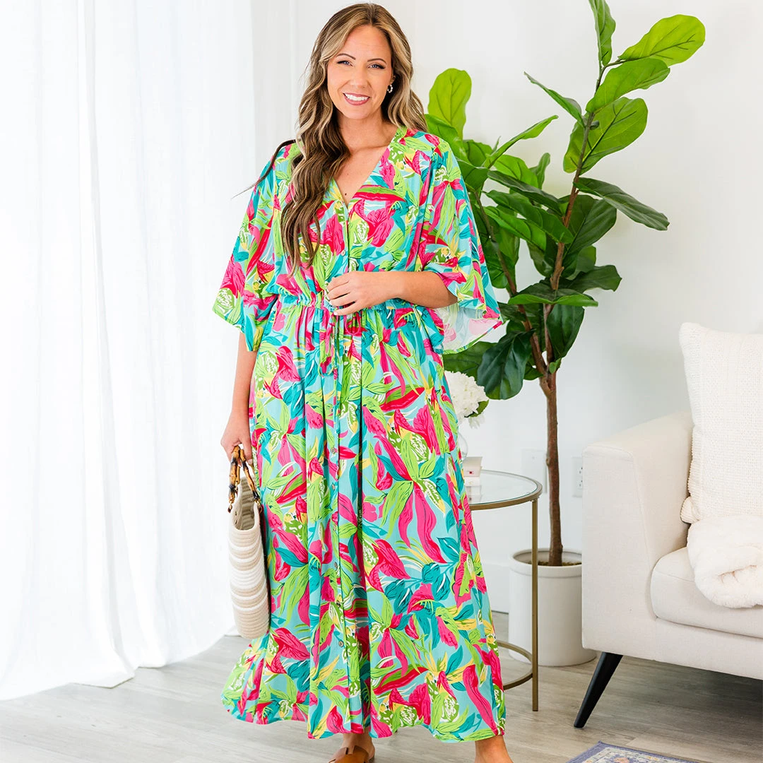 Creative Dreamer Dress, Green 9 Creative Dreamer Dress, Green - Image 7