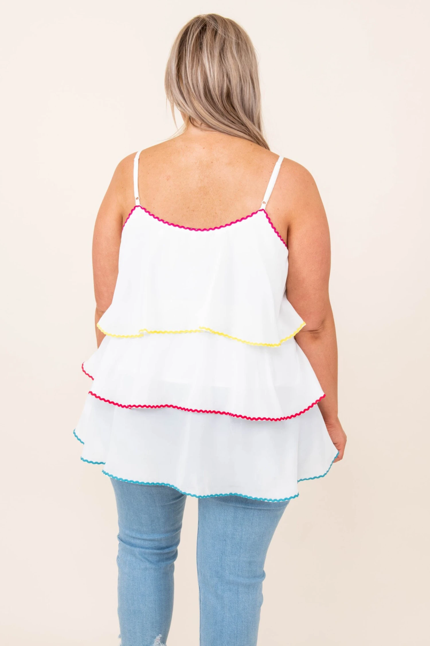 All Falls Down Tank, Ivory 7 All Falls Down Tank, Ivory - Image 5