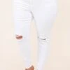 You’ll Be Back Skinny Jeans, White 1 You’ll Be Back Skinny Jeans, White -Chic Soul Store 3 15 2212
