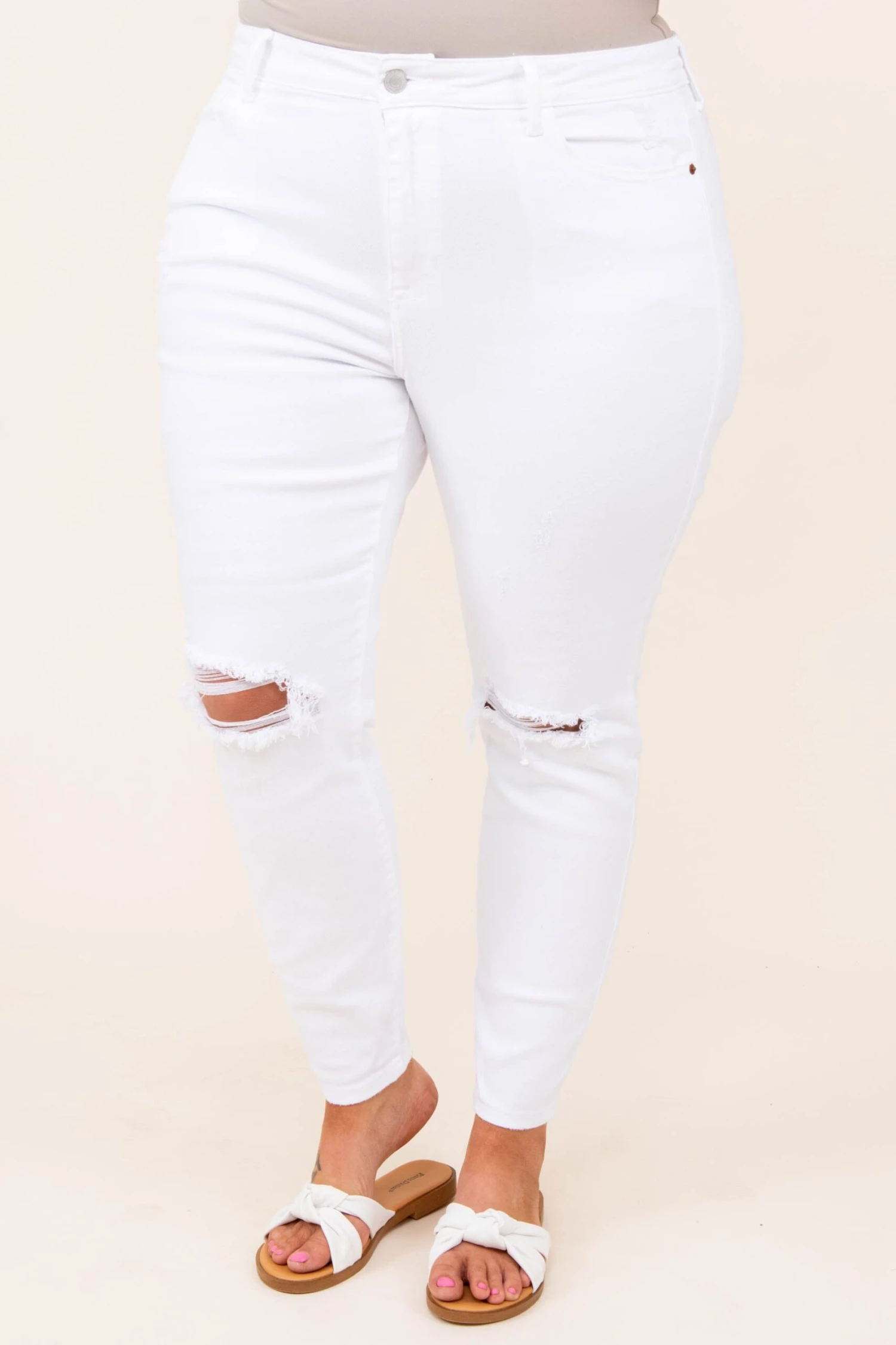 You’ll Be Back Skinny Jeans, White 3 You’ll Be Back Skinny Jeans, White