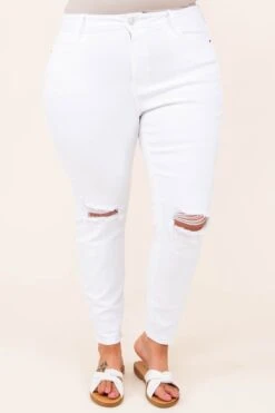 You’ll Be Back Skinny Jeans, White 10 You’ll Be Back Skinny Jeans, White -Chic Soul Store 3 15 2213