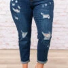 Sentimental Feelings Jeans, Dark Wash -Chic Soul Store 3 16 2361 Edit