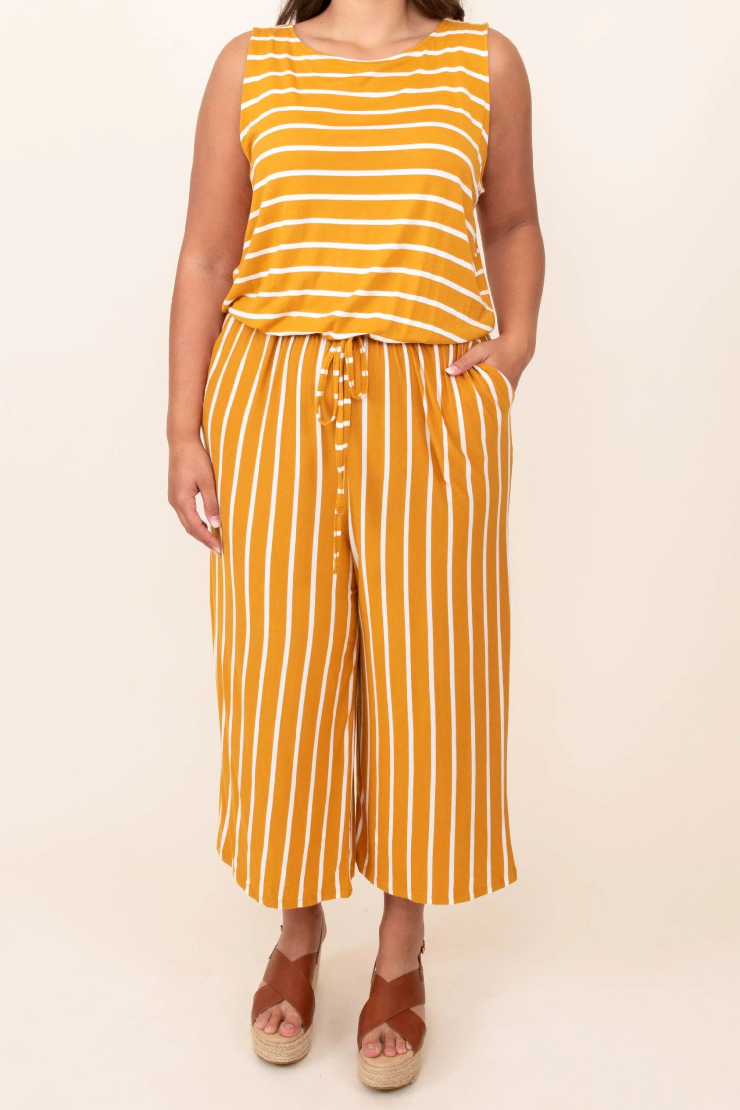 Still The Best Jumpsuit, Golden 6 Still The Best Jumpsuit, Golden - Image 4