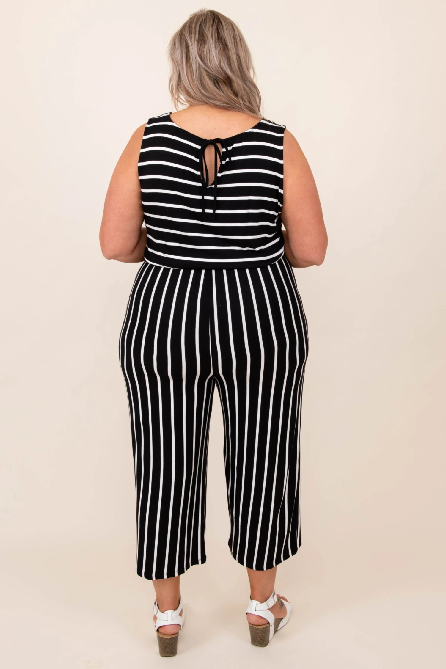 Still The Best Jumpsuit, Black-Ivory 7 Still The Best Jumpsuit, Black-Ivory - Image 5