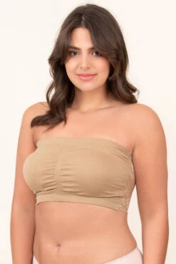 Seamless Comfort Bra, Nude