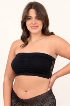 Seamless Comfort Bra, Black