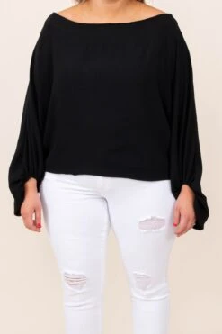 Sweet Loyalty Top, Black -Chic Soul Store 3 19 2935