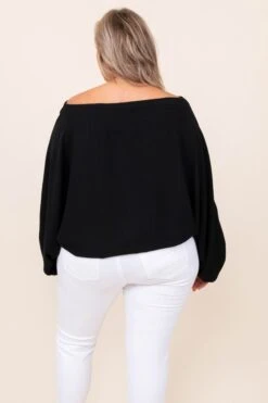 Sweet Loyalty Top, Black -Chic Soul Store 3 19 2936