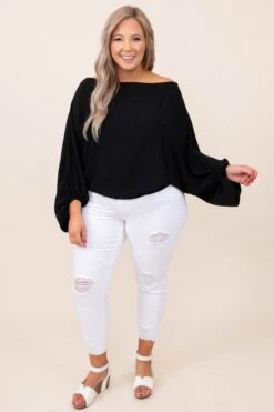 Sweet Loyalty Top, Black -Chic Soul Store 3 19 2937