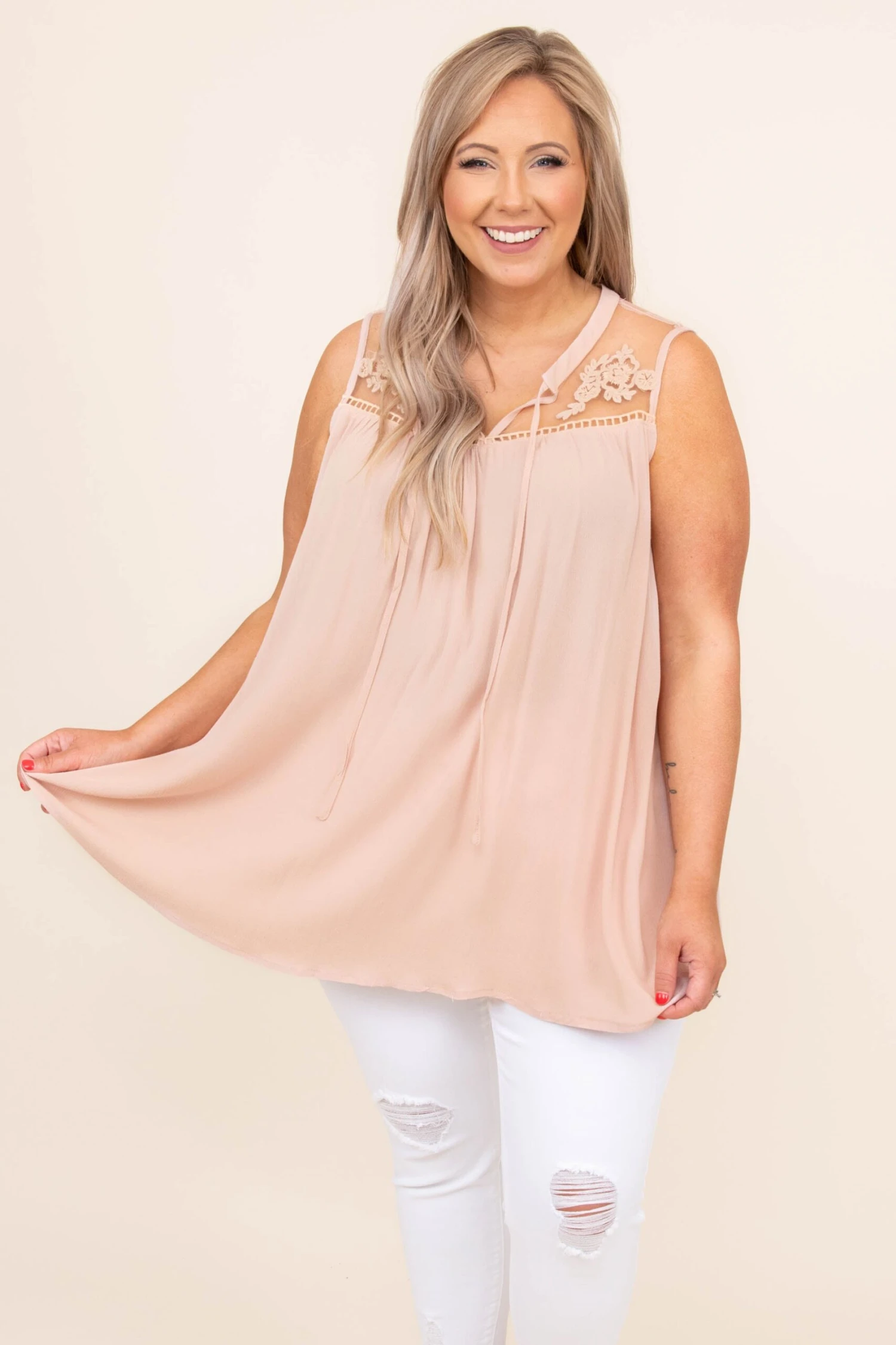 Radiant Light Blouse, Pink 3 Radiant Light Blouse, Pink