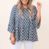 Divine Nights Top, Navy 1 Divine Nights Top, Navy -Chic Soul Store 3 5 1162