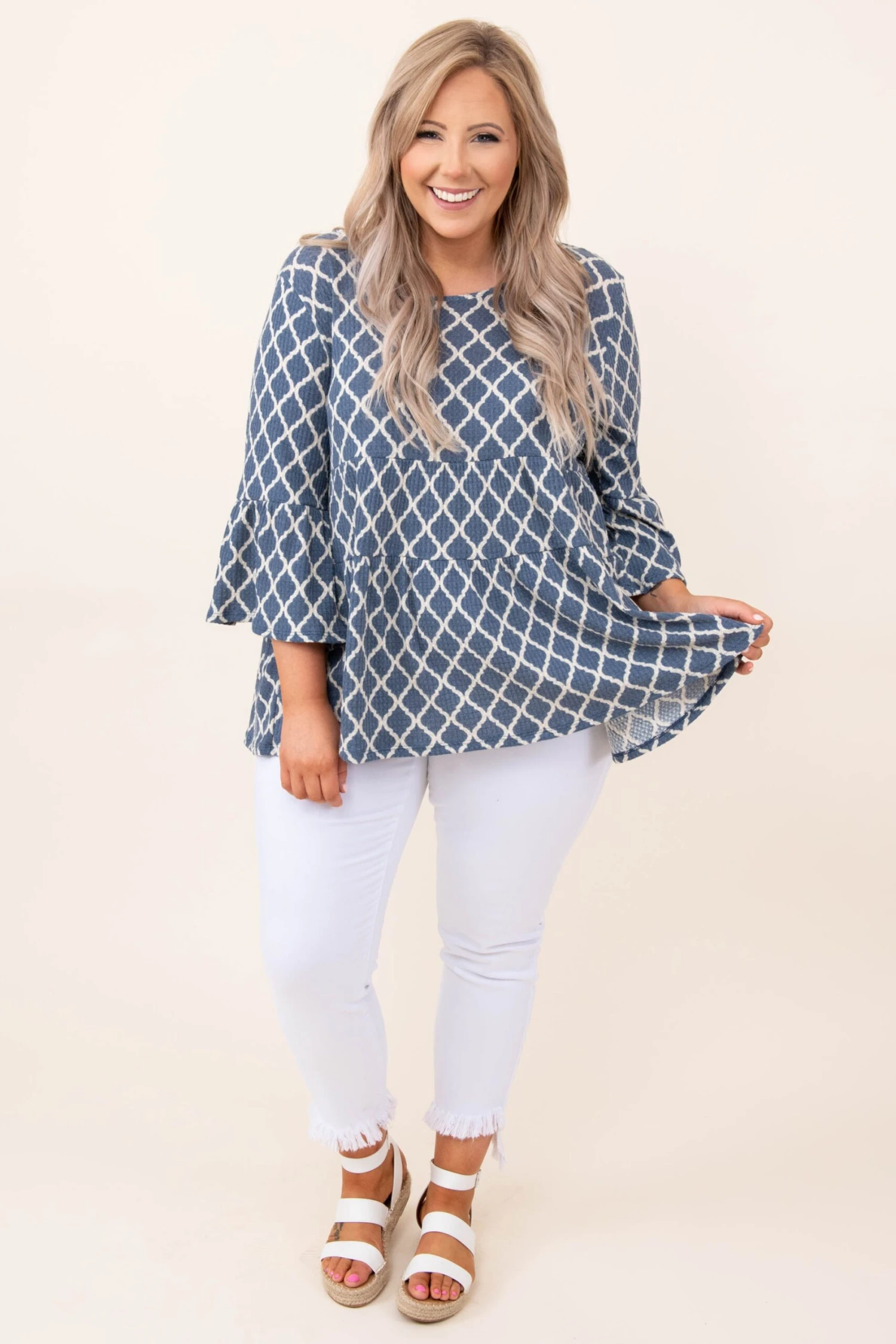 Divine Nights Top, Navy 5 Divine Nights Top, Navy - Image 3